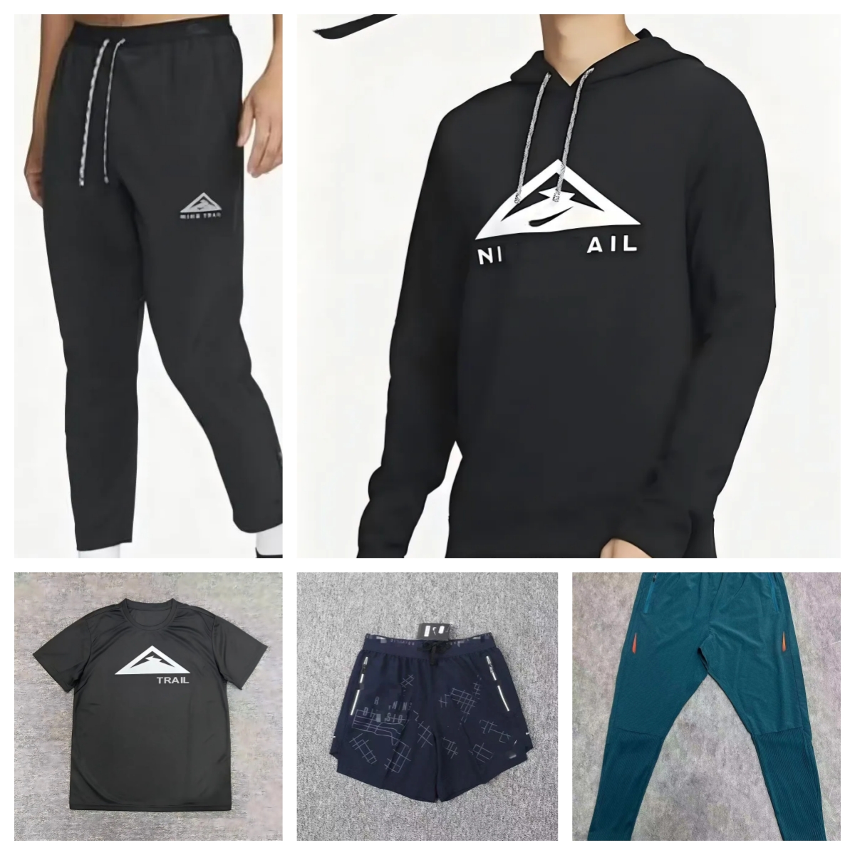 designer Phenom elite Trail pantalon niki running mens gym elastic fiess tights sportswear training compression jogger pants tech fleece