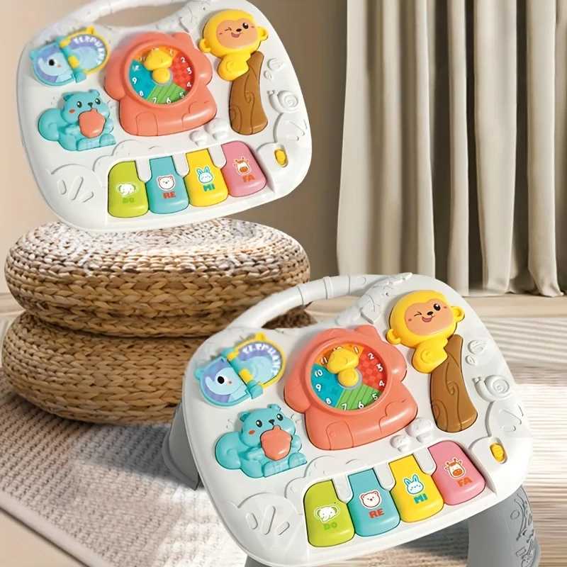 Baby Multifunctional Game Table Animal Sound Learning Piano Keys Cognitive Development Toy Parent Interaction Must-have Y260319