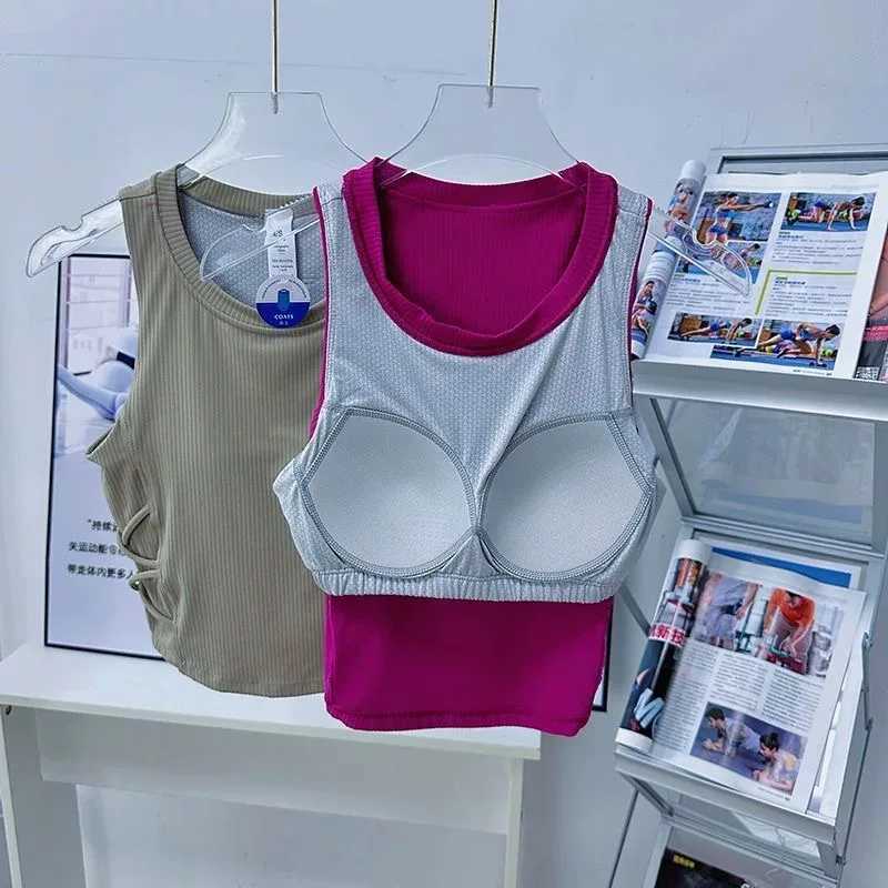 Shockproof High-Intensity Exercise Fitness Bra All-In-One Cup Running Gathered Yoga Beauty Back Breathable Sports Bra for Women Z20260319