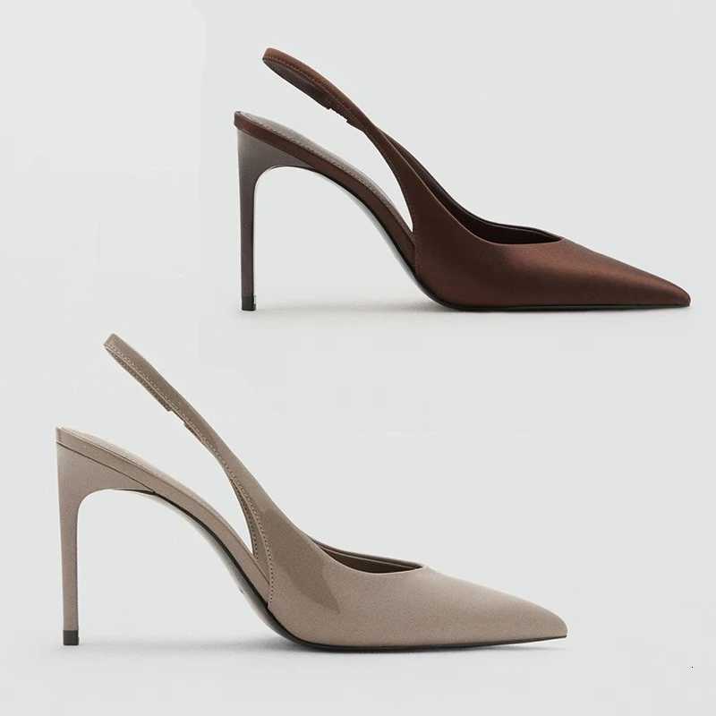 Fashion Womens Shoes Exquisite Pointed Tip High Heeled Sandals for Woman Elegant French Casual Shoes Sandalias Mujer Z260318