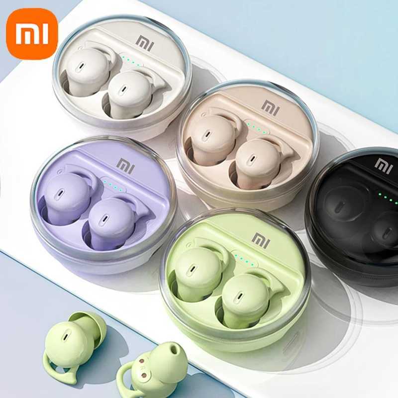 INMAS Q26 ENC Mini Portable Wireless Headsets Bluetooth In-Ear Earphone Noise Reduction Earbud Invisible Sleep Headphones HD Mic D260319