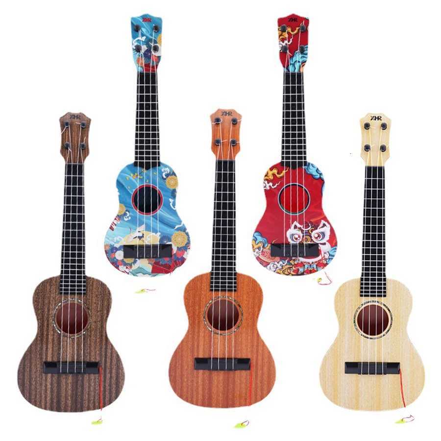44cm Children Guitar Toy Can Be Used To Play Elementary Instruments With Paddles Simulating Yukrili Music Toys Y260319