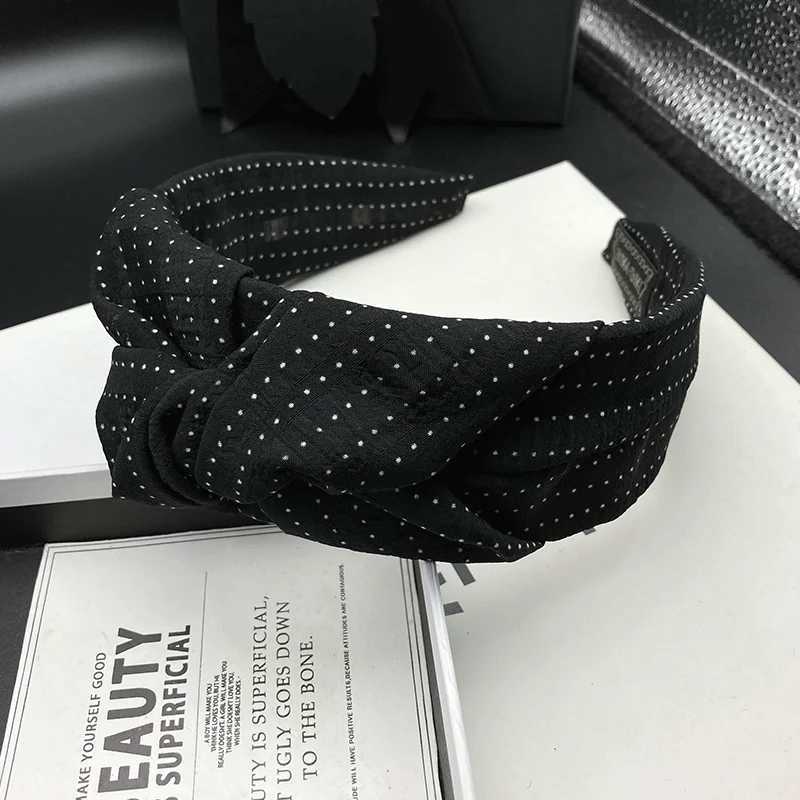 Hair headband for women new black retro fashion style hair tie headpiece with wide edge pressed hair wash face headband H260319