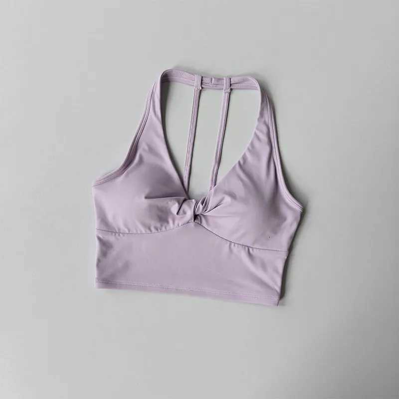 Sports Bra Vest Womens Breathable Quick-Drying Push-Up Shockproof Yoga Bra Pilates Fitness Training Running Back Beauty Tops Z20260319