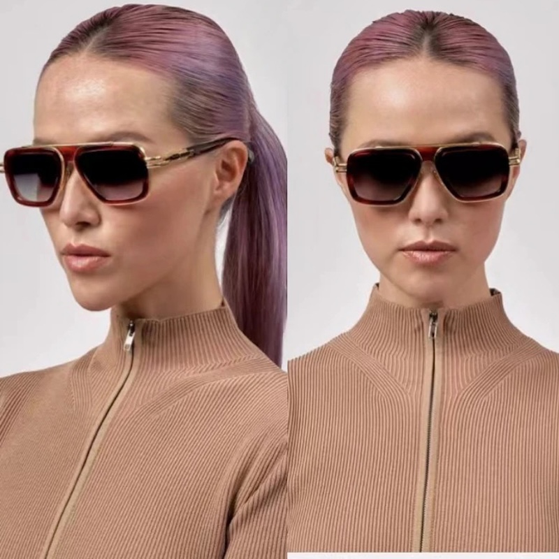 LXN EVO Top High Quality Sunglasses for Men DTS 403 Titanium Style Luxury Brand Designer Eyewear for Womens with box Summer Pilot IVSTA Fashion Access