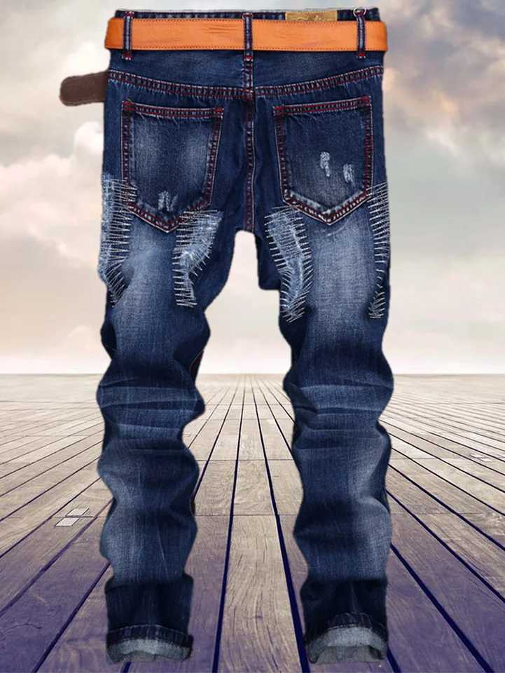 American youth trend to make old mens straight jeans M260319