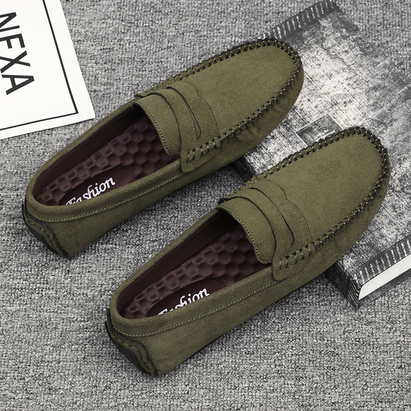 Rolnd Tiger 2026 Luxury Hoe Hnd-sewn Lofer Men' Shoe Elvet Lether Hndmde Shoe Non-slip Lofer Sole Slip-on Buine Cul Commuter Style