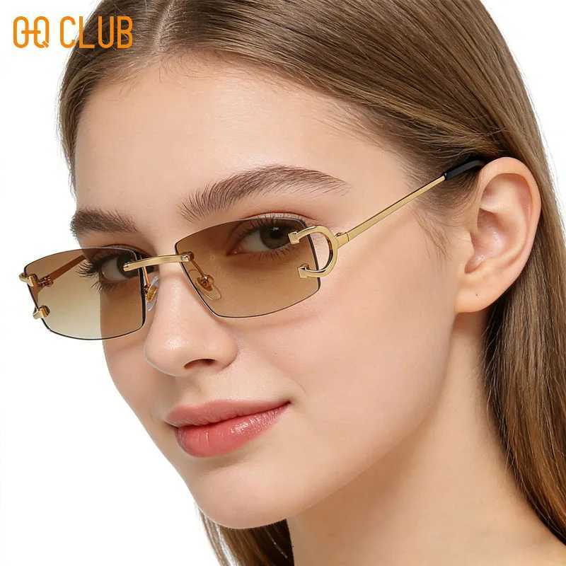 O-Q CLUB Eyepieces Womens Sunglasses Men Y2k Glasses for Man Steampunk Lunette Sunglass Luxury Designer Lenses Woman Eyewear H260319 - view 3