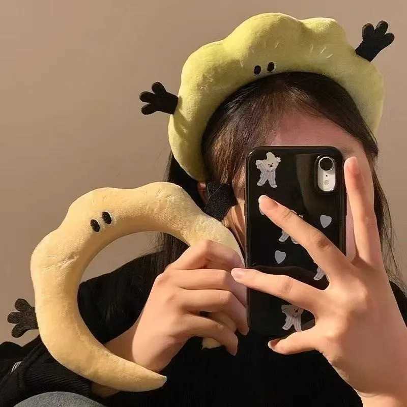 Cute Plush Cartoon Headband for Womens New Face Wash Mask Special Hair Band Hair Accessories H260319
