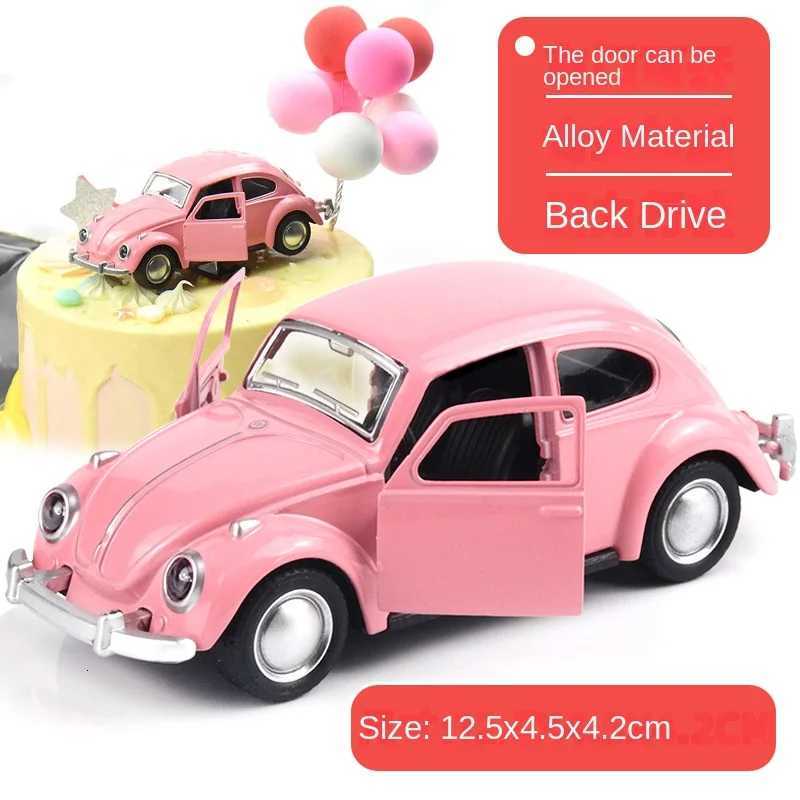 Car Model Decoration Alloy Car Model Beetle Classic Car Door Opening Force Childrens Car Decoration Car Carrying Decoration Y260319