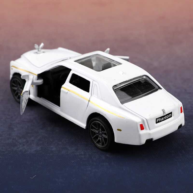 bagged143 Rolls-Royce Phantom Alloy Model Car Simulated vehicle children alloy car boys toy model car ornaments Y260319