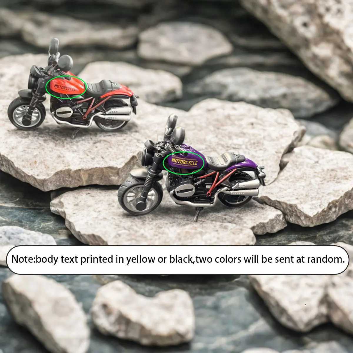 1PCS Motorcycle Model Toys Mini Vehicles Decoration Accessories for Boy Gift Alloy Car Children Birthday Gifts Y260319