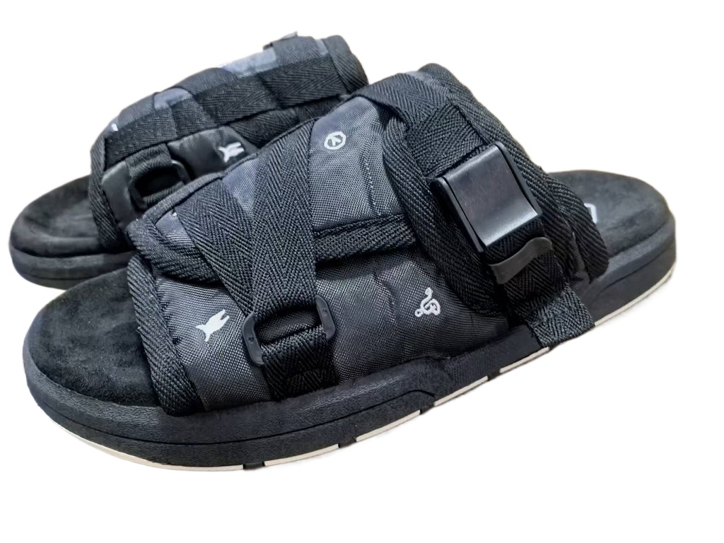 Stylish Slide Flip Flops Men Slides Femme Casual Sandals Cozy Unisex Summer Beach Fashion Shoes Flat Slipper Gothic