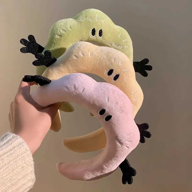Cute Plush Cartoon Headband for Womens New Face Wash Mask Special Hair Band Hair Accessories H260319