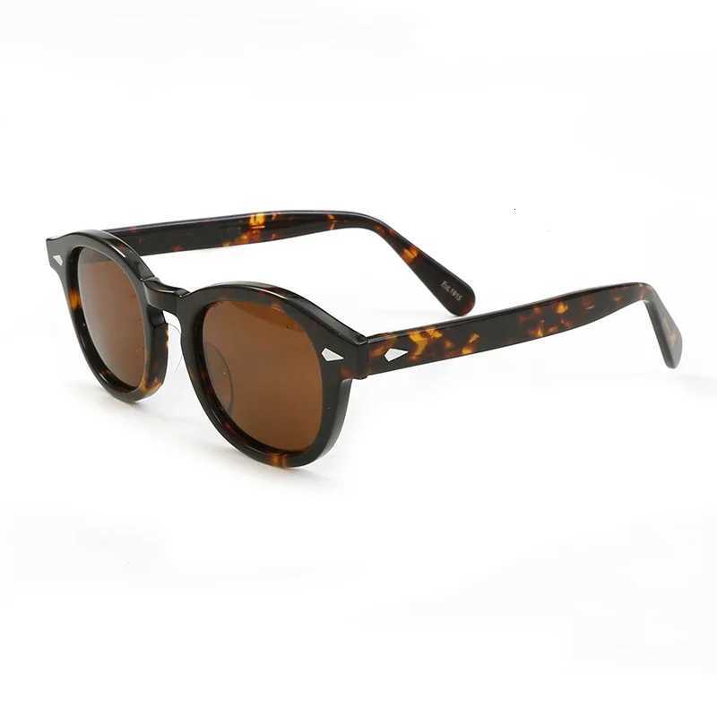 Johnny Depp Polarized Sunglasses Men Sun Glasses Woman Luxury Brand Vintage Acetate Frame Goggles H260319 - view 6