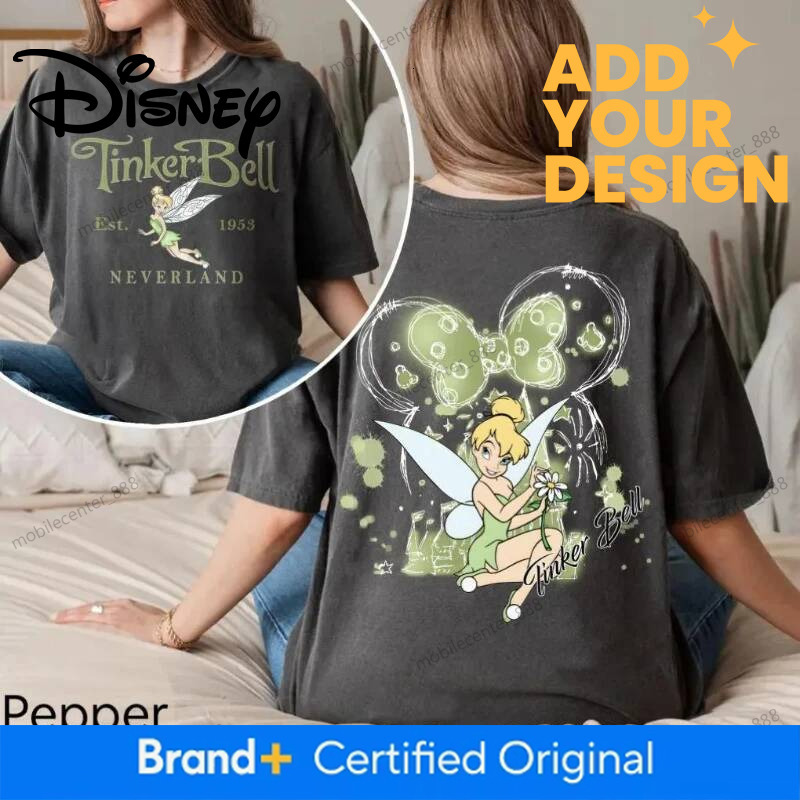 Retro Disney Tinker Bell Comfort Colors Shirt, Tinkerbell 1953 Neverland Peter Pan Tshirt, Fairy Magical Tee Disneyworld Shirts