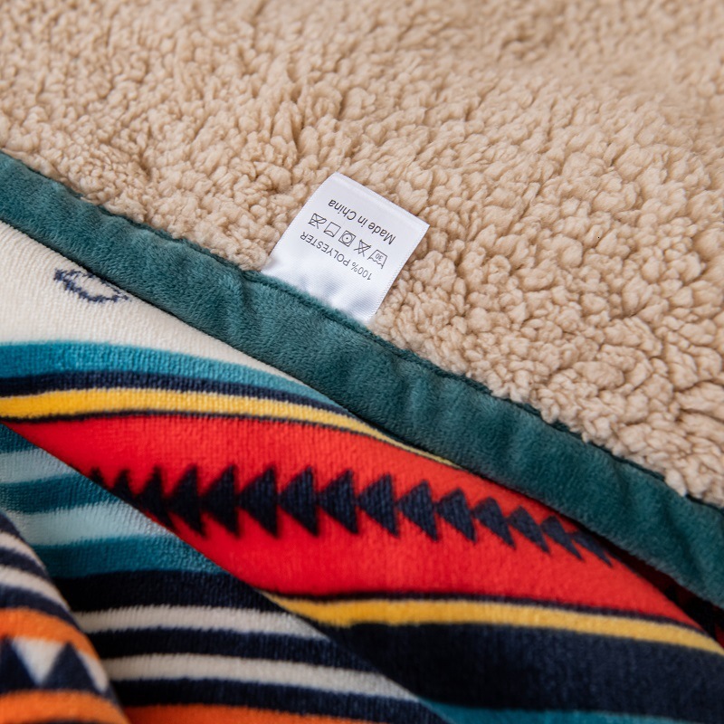 Lambswool Blankets, Nap Blanket, Flannel Blankets, Throw Blankets, Sofa Blankets, Wholesale American-Style Small Blanketst