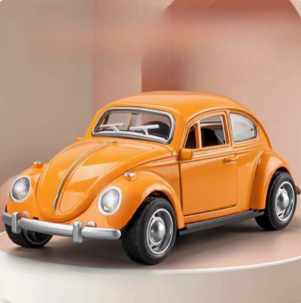 Inertia Alloy Bug Car Toy for Boys Realistic Childrens Vehicle Model Gift Simulation Beetle Y260319