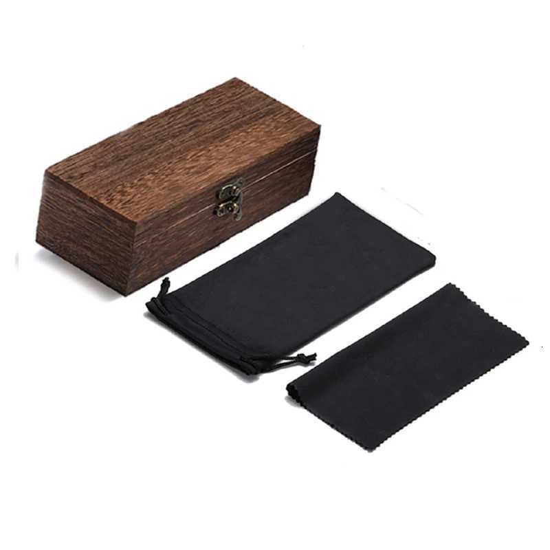 GM Brand Transparent Color Frames Sunglasses Men Womens Polarized Delicate Fashion Handmade Wood Sunglasses With Box H260319 - view 7