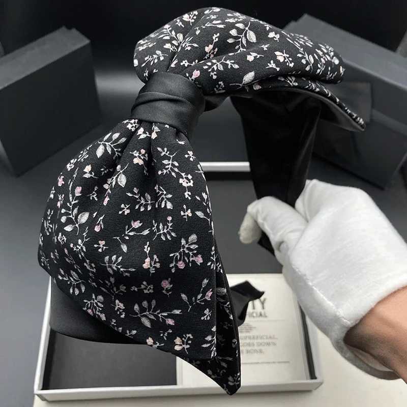 Minimalist Original Design Casual Retro Hairband Handmade Accessories Bow Headpiece Hairpin Fashion H260319