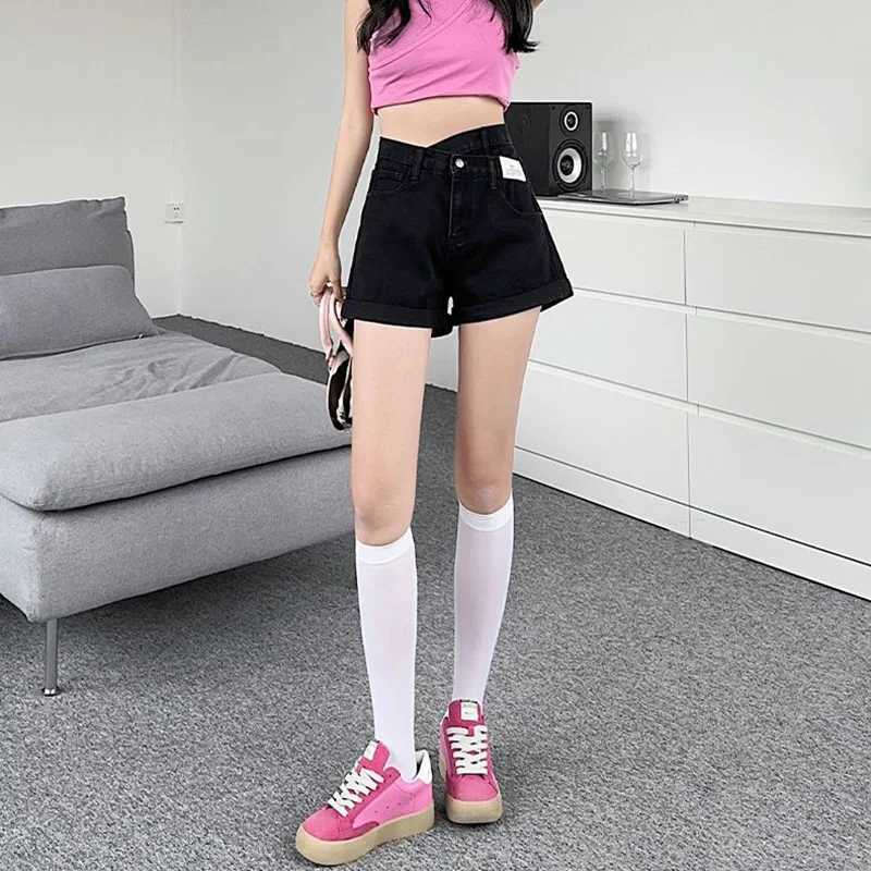 2026 Korean Casual Summer Women Thin Jeans Lady Fashion High Waist Denim Shorts Hot Sale Girls Slim Fit Short Pants M260319