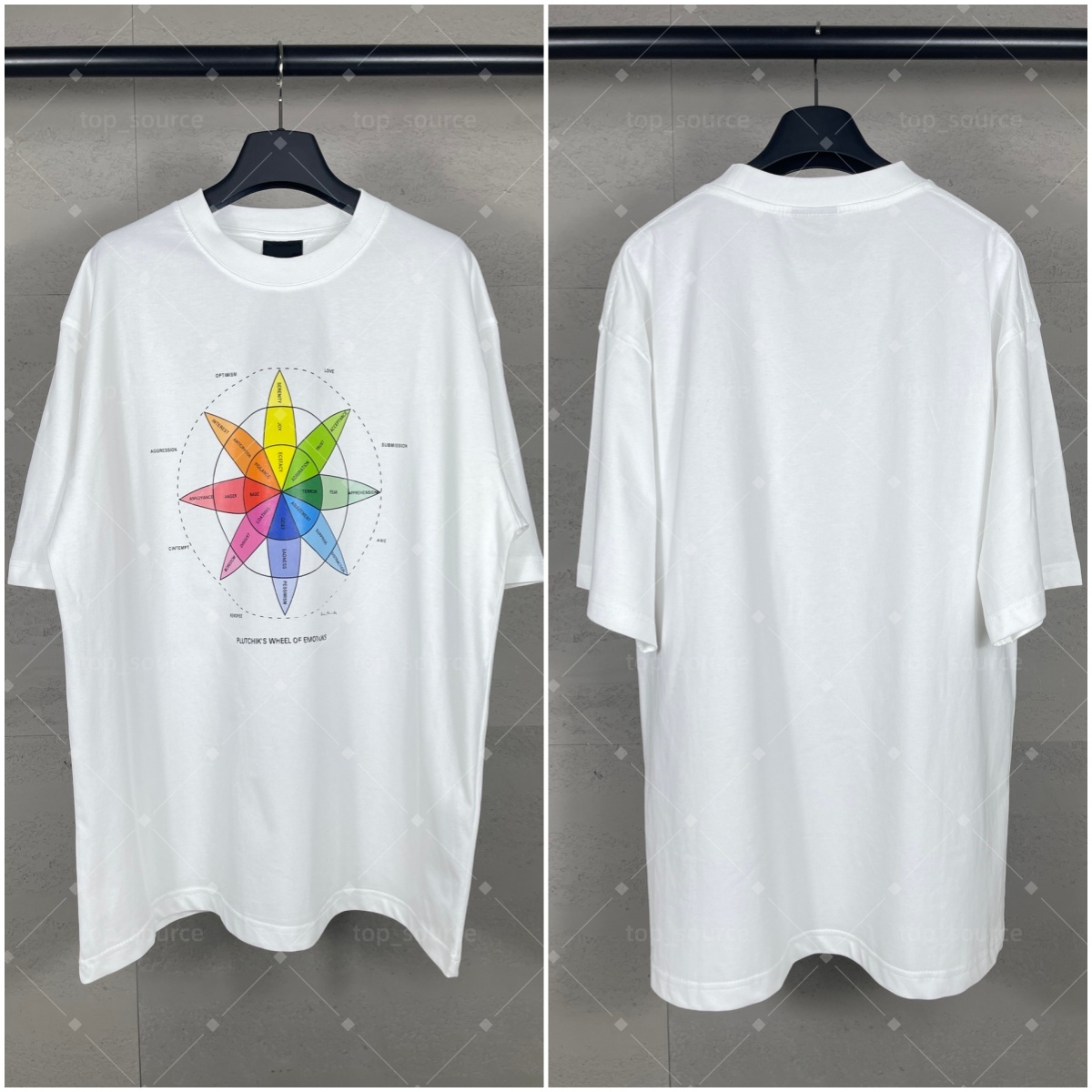 Minimal High Street Letter Graphic T-Shirt Oversized Short Sleeve Crew Neck Cotton Tee Simple Design for Urban Daily Outfits