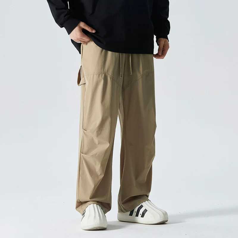 Streetwear Black Mens Harem Joggers Pants Men Cargo Pants 2024 Hip Hop Casual Pockets Sweatpants Male Oversized Fashion Trousers M260319