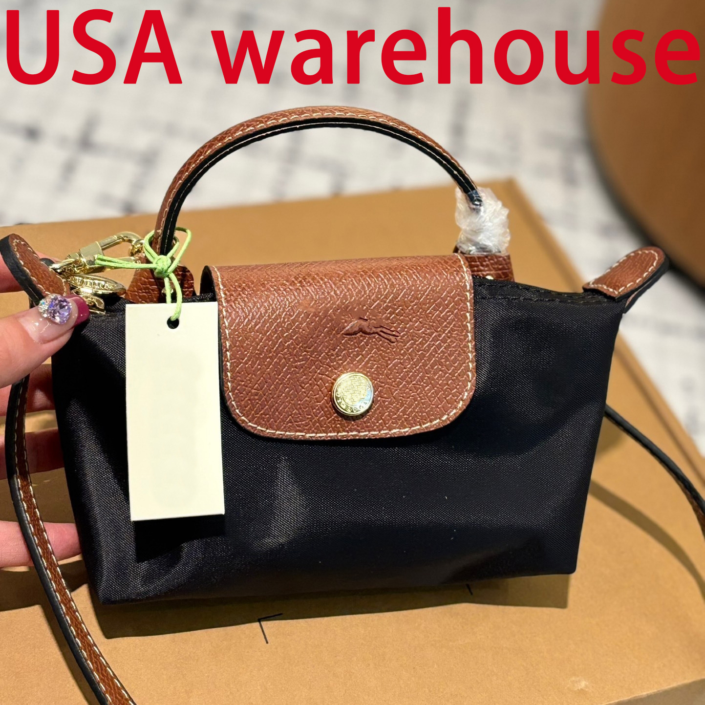 mini designer bag Fashion Nylon Cellphone Bags Womens Hot Mini Hobo Bags Luxury Makeup Bag Messenger Shoulder Bag Soft Handbag Designer Crossbody Bags mini handbag.