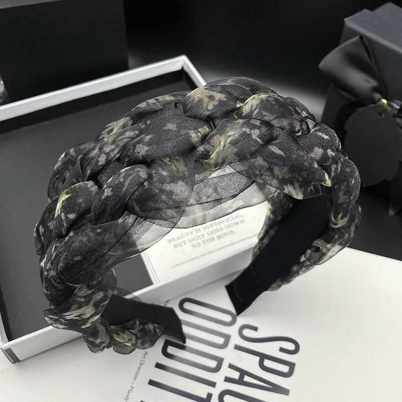 New style elegant hairpin and hair hoop for women niche style for outdoor headwear hair press face washing head hoop H260319