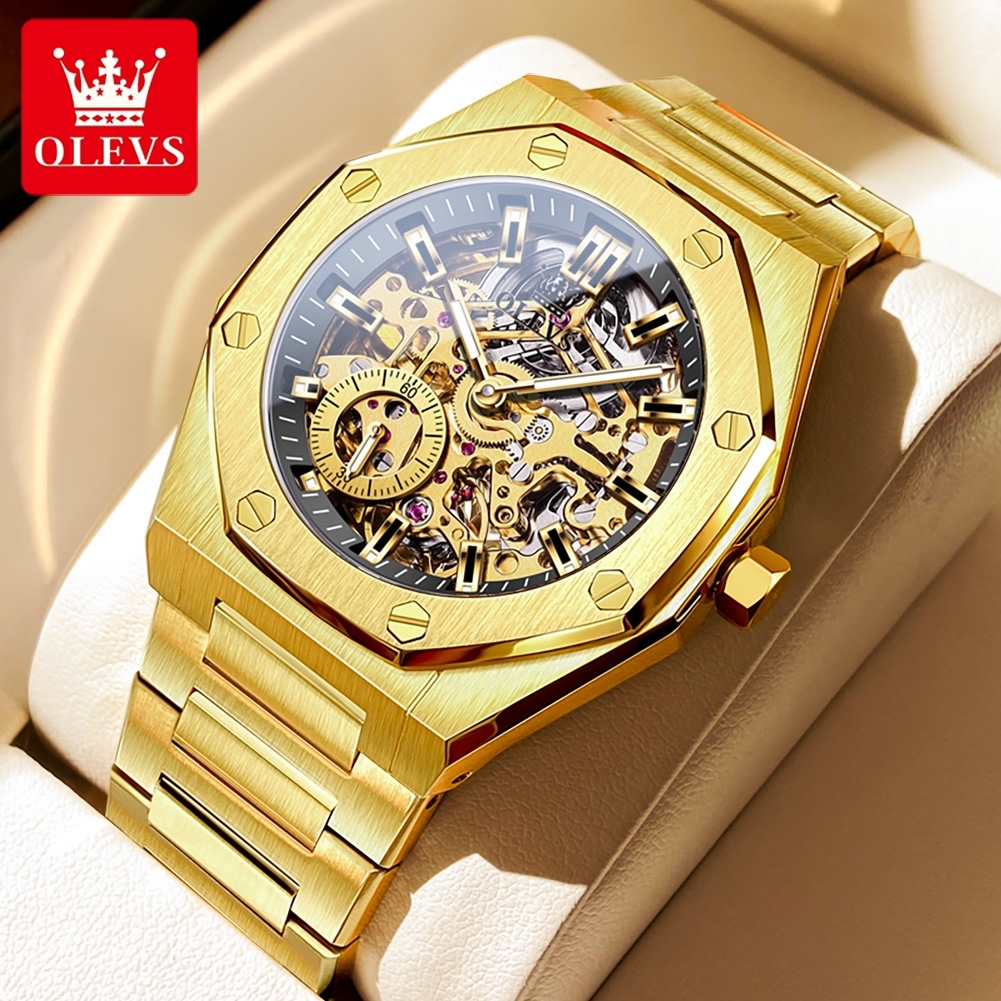 Watch Manufacturer One Piece Dropshipping Brand New Luminous Waterproof Fully Automatic Mechanical Men's Watch Watches Men Designer Fashion Trend