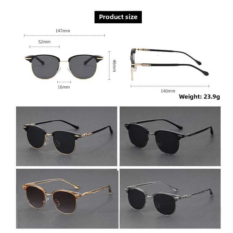 Fashionable Sunglasses European and American Metal Small Square Round Korean Version Korean Version Glasses Retro Square Sunglas H260319 - view 7