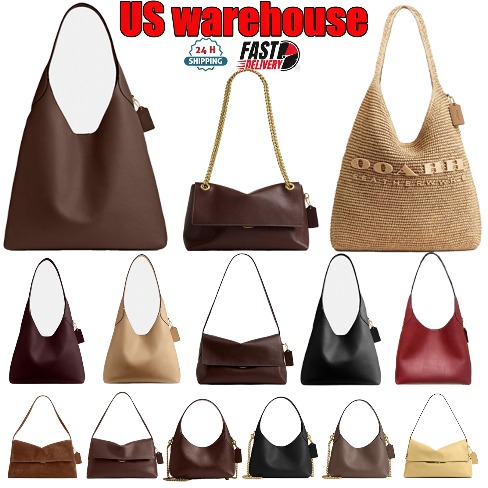 Designer Tote Bag Brooklyn Shoulder Bag Chelsea Tote Handbag brooklyn bag 28 39 Beach Crossbody Shoulder Bag Handbags Large Capacity Shopping Tote Real Leather