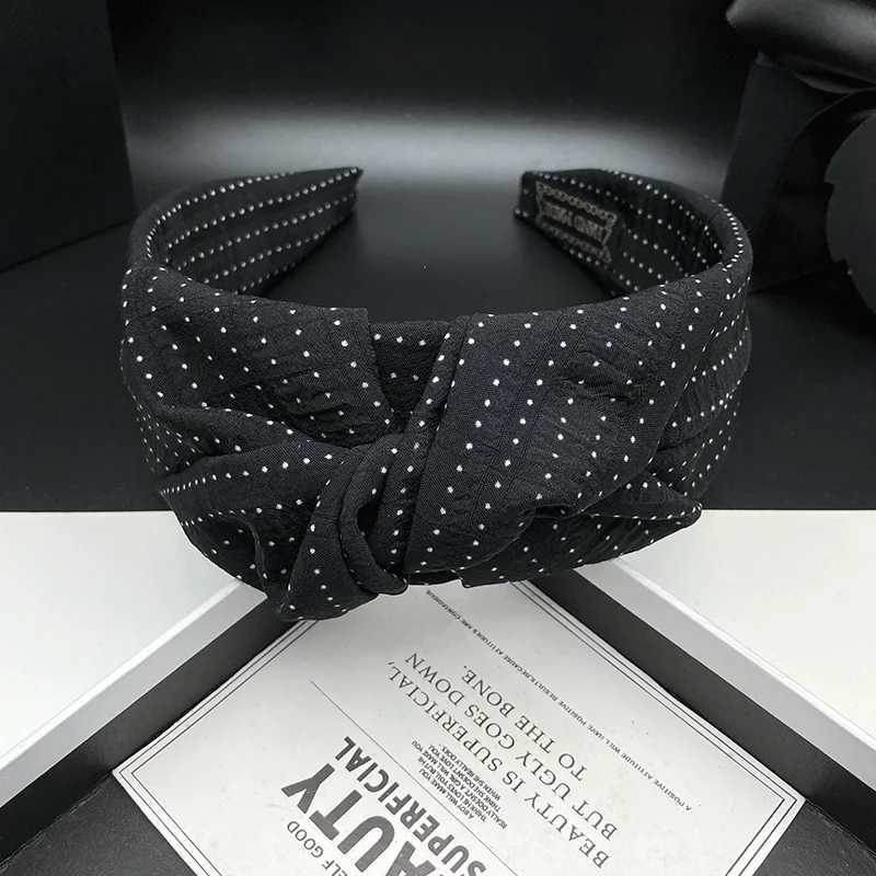 Hair headband for women new black retro fashion style hair tie headpiece with wide edge pressed hair wash face headband H260319