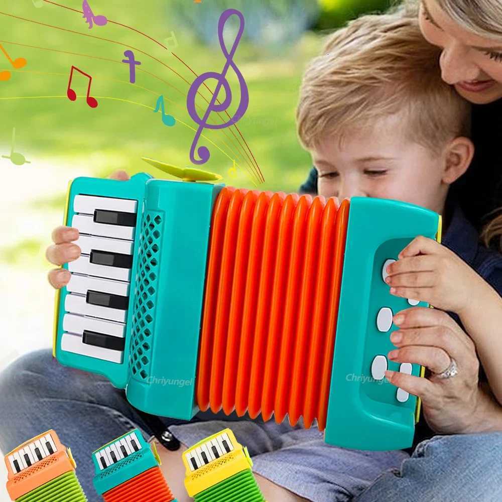 Accordion Toy for Kid Piano Musical Indoor and Outdoor Playing Musical Instrument Educational Toys Gifts for Toddlers Boys Girls Y260319