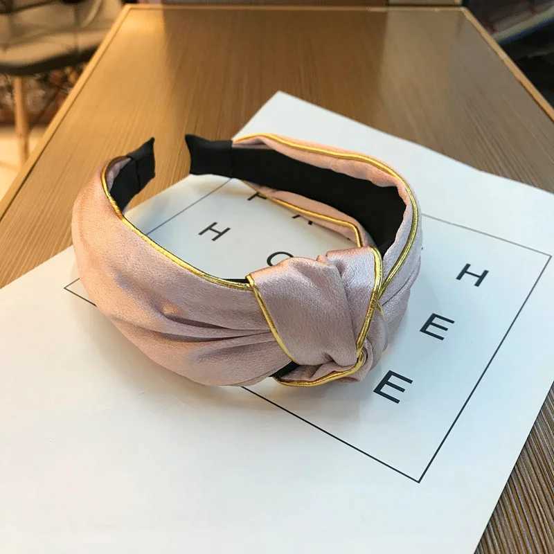 Solid Knot Headbands For Women Girls Wide Side Hairbands Hair Hoop Fashion Hair bands Female Head Bands Hair Accessories H260319