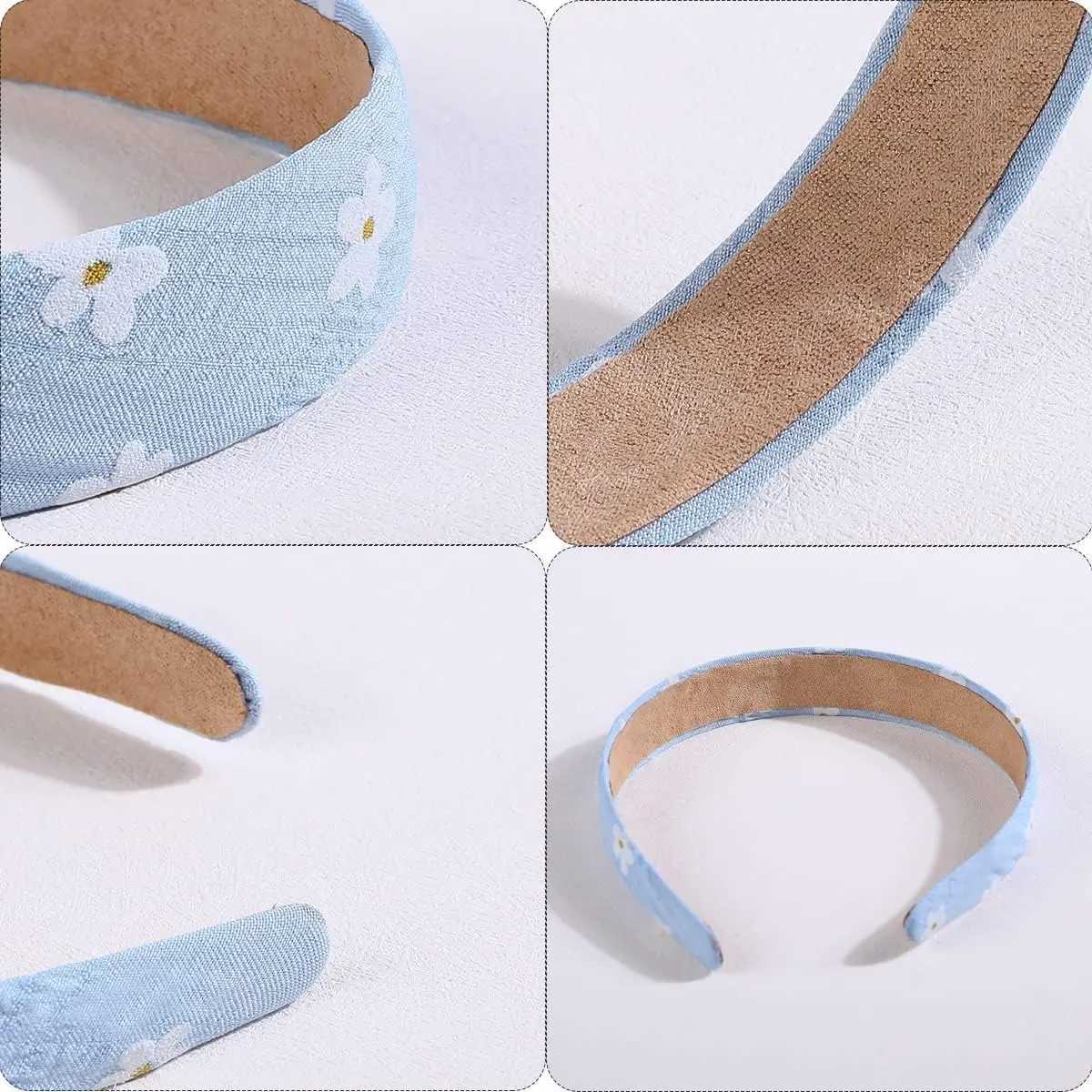 7Pcs Fashion Women Hair Band Floral Print Headbands Girls Simple Hairband Printed Hair Hoop Female Hair Accessories Headwear H260319