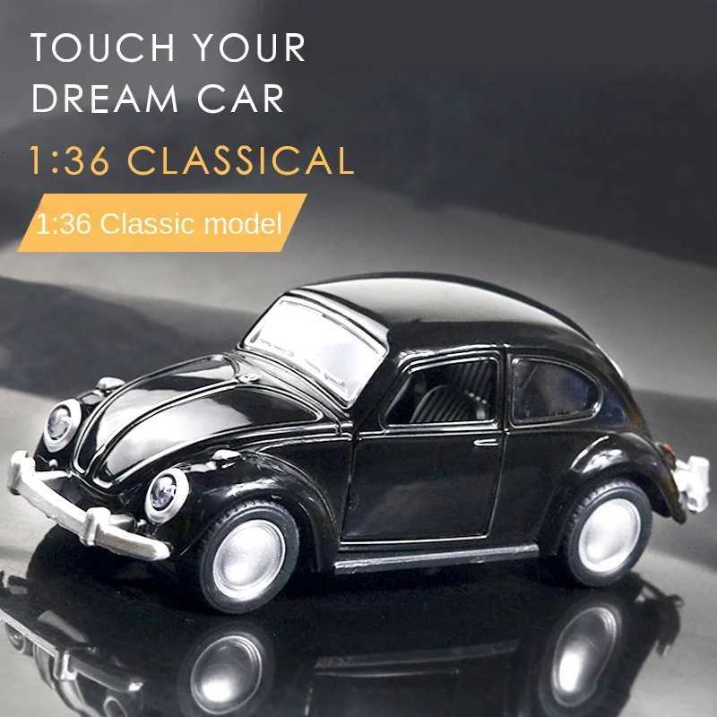 Car Model Decoration Alloy Car Model Beetle Classic Car Door Opening Force Childrens Car Decoration Car Carrying Decoration Y260319