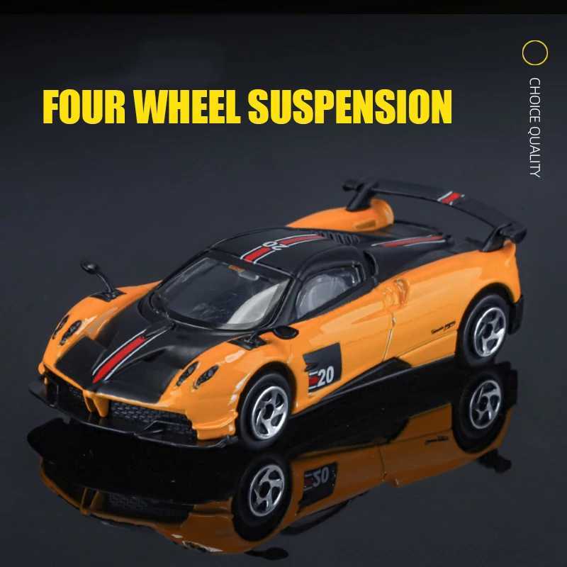 KMM 164 Scale Pageni Huayra BC Racing Sports Car Alloy Diecast Exquisite Miniature Model Kid Gift Merry Christmas Collect Decor Y260319