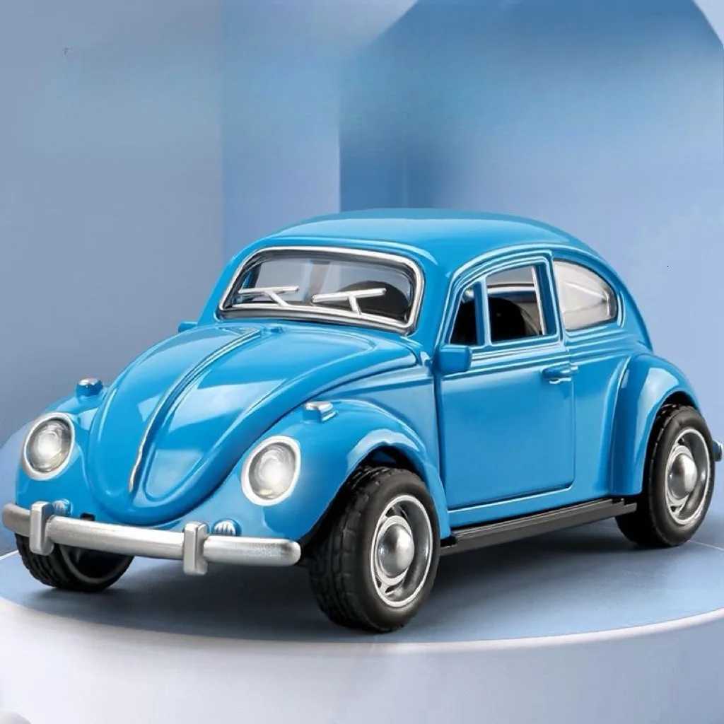 Inertia Alloy Bug Car Toy for Boys Realistic Childrens Vehicle Model Gift Simulation Beetle Y260319