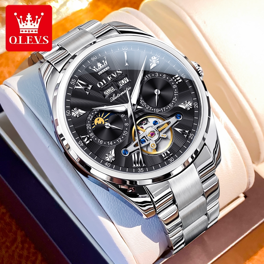 Model Endorsed By Celebrities The Brand Watches Men Designer - Its Latest Flagship Multi-functional Automatic Mechanical Watch Featuring Long-lasting