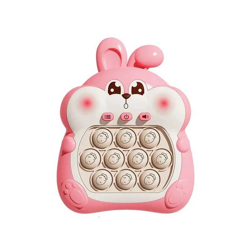 New 5th Generation Cute Rabbit Press and Play Game Console Speed Push and Breakthrough Decompression Toy Y260319