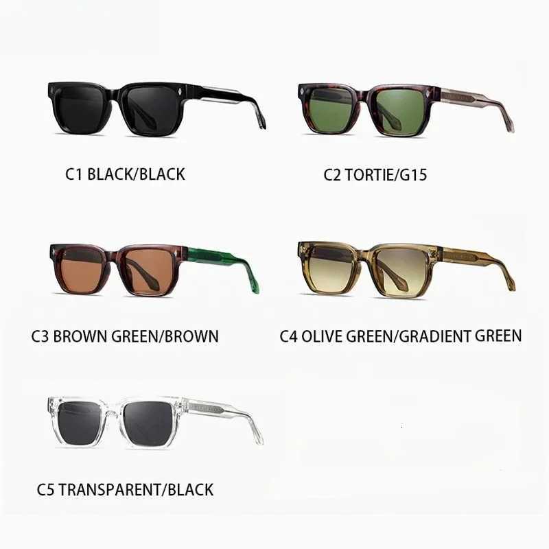 OLLYMURS Retro Fashion Sunglasses Male Square UV400 Eyewear Woman Glasses Women Sunglass Luxury Womens Eyepieces Lunette Men H260319 - view 5