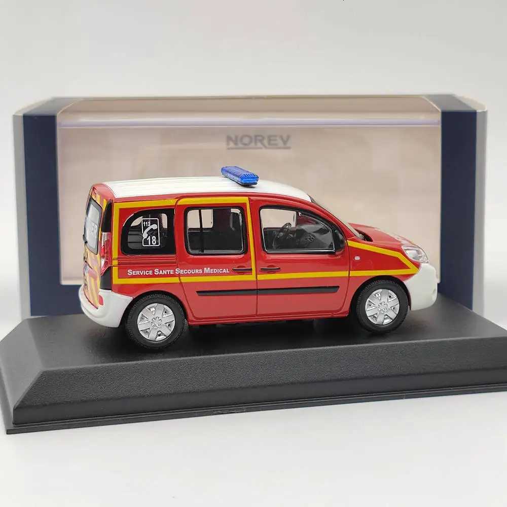 Norev 1/43 Kangoo INFIRMIER SSSM POMPIERS 2013 Red Diecast Models Car Limited Collection Toys Gift Y260319