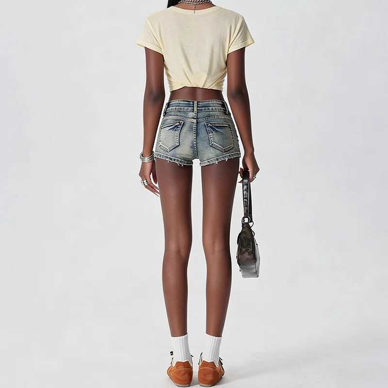 Summer Women Designer Slim Fit Thin Jeans Hot Sale Female Low Waist Short Pants Girls Casual Fashion Denim Shorts M260319