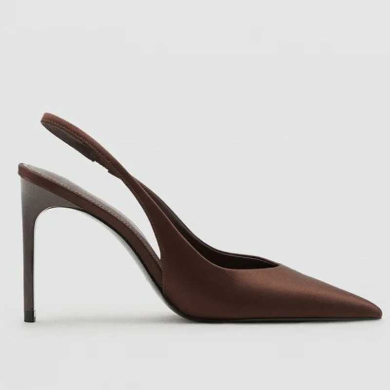 Fashion Womens Shoes Exquisite Pointed Tip High Heeled Sandals for Woman Elegant French Casual Shoes Sandalias Mujer Z260318