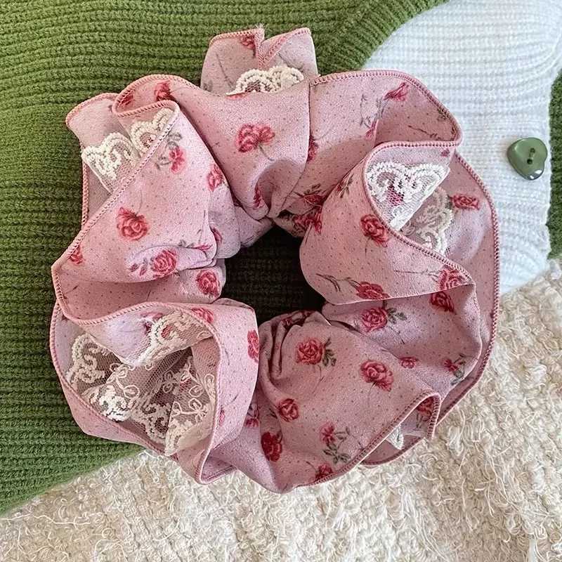 Gentle And Sweet Rose Lace Hairband Hair Accessories For Women H260319