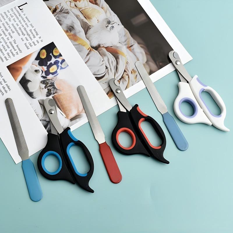 Dog Cat Nail Clippers Trimmer, Professional Pet Grooming Tool, Safe Claw Cutter Nail Care Supplies for Small Medium Large Dogs Cats