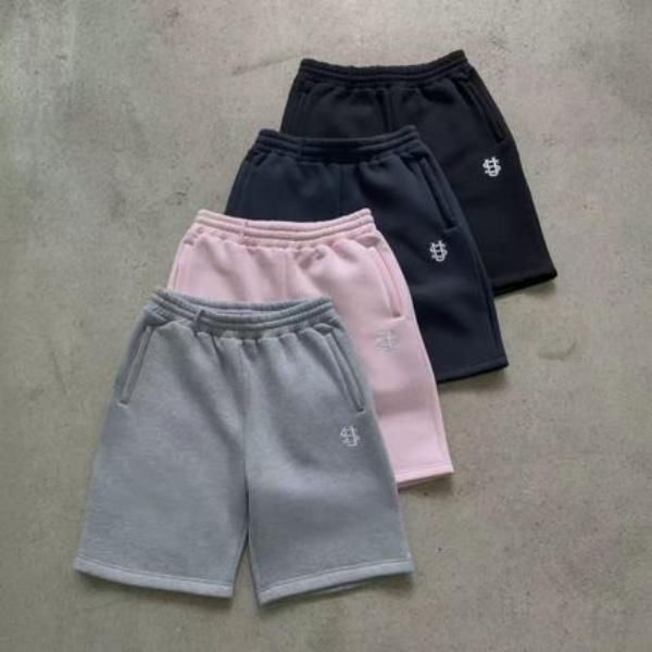 Men's Shorts embroidery Summer Casual jorts Cotton Breathable Loose Short Pants Gym Sports Training basketball streetwear soccer jersey