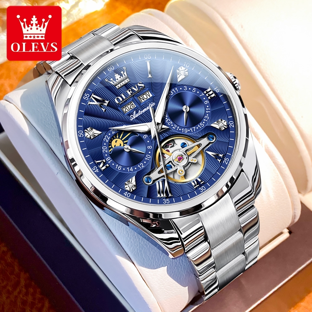 Model Endorsed By Celebrities The Brand Watches Men Designer - Its Latest Flagship Multi-functional Automatic Mechanical Watch Featuring Long-lasting