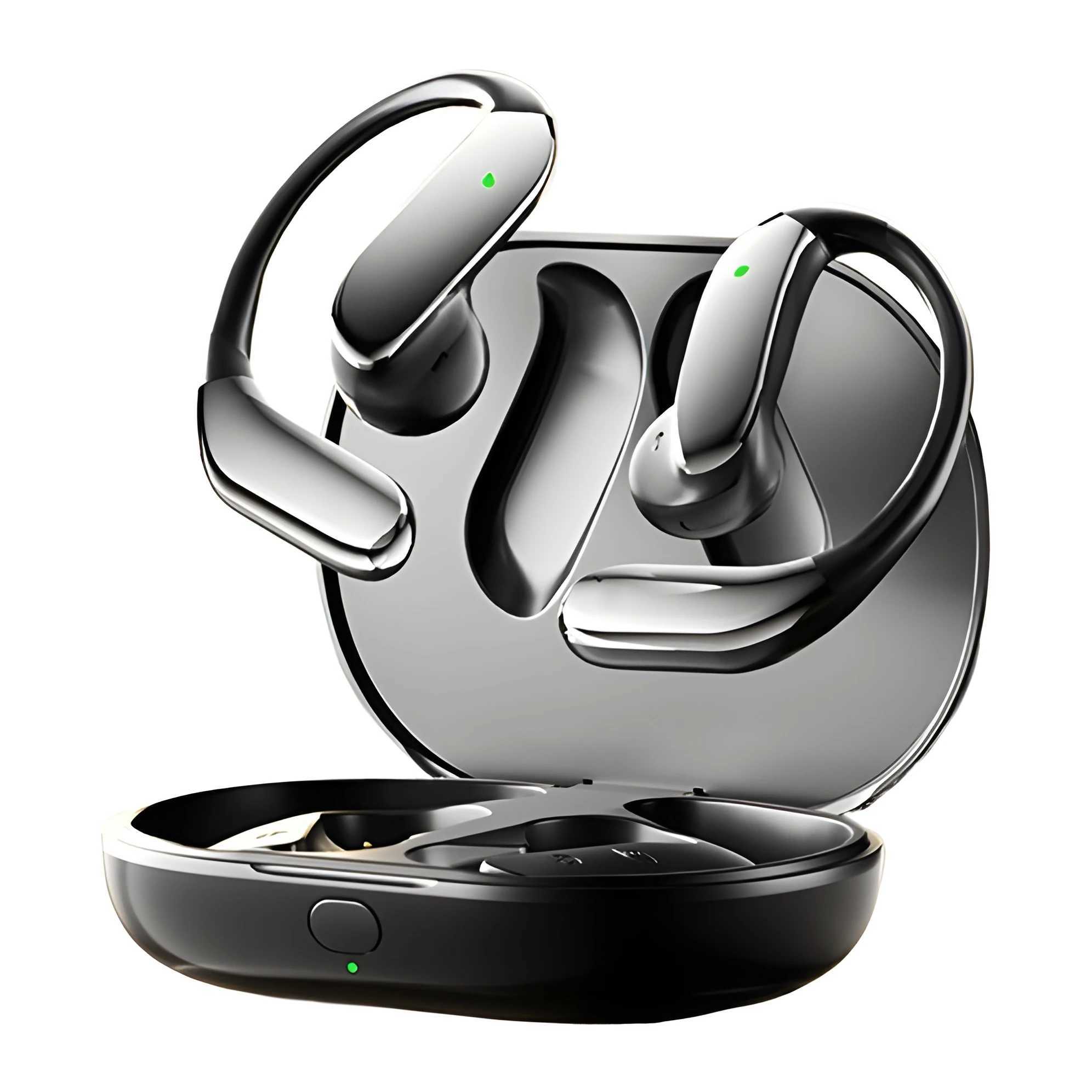 EARDECO Q102 Auricles Headphones EarHooks Bluetooth TWS Wireless Earphones Game Headset Sports Touch Control Earbuds with mic D260319